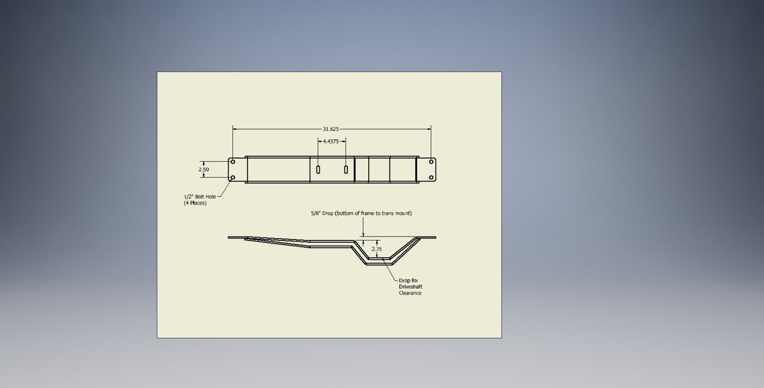 Universal Crossmember Dims