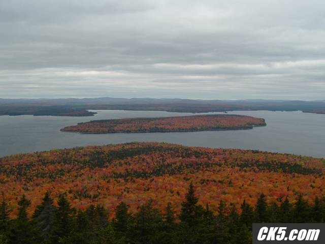 View from Mnt Kineo