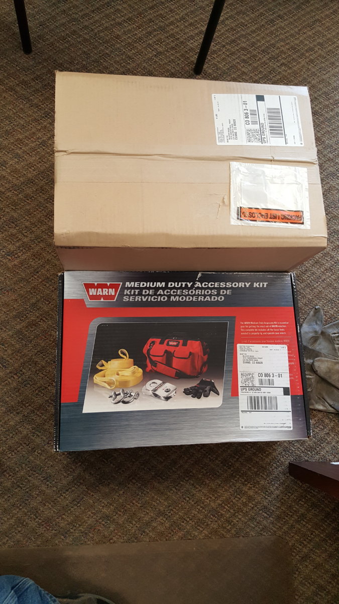 Warn door prizes