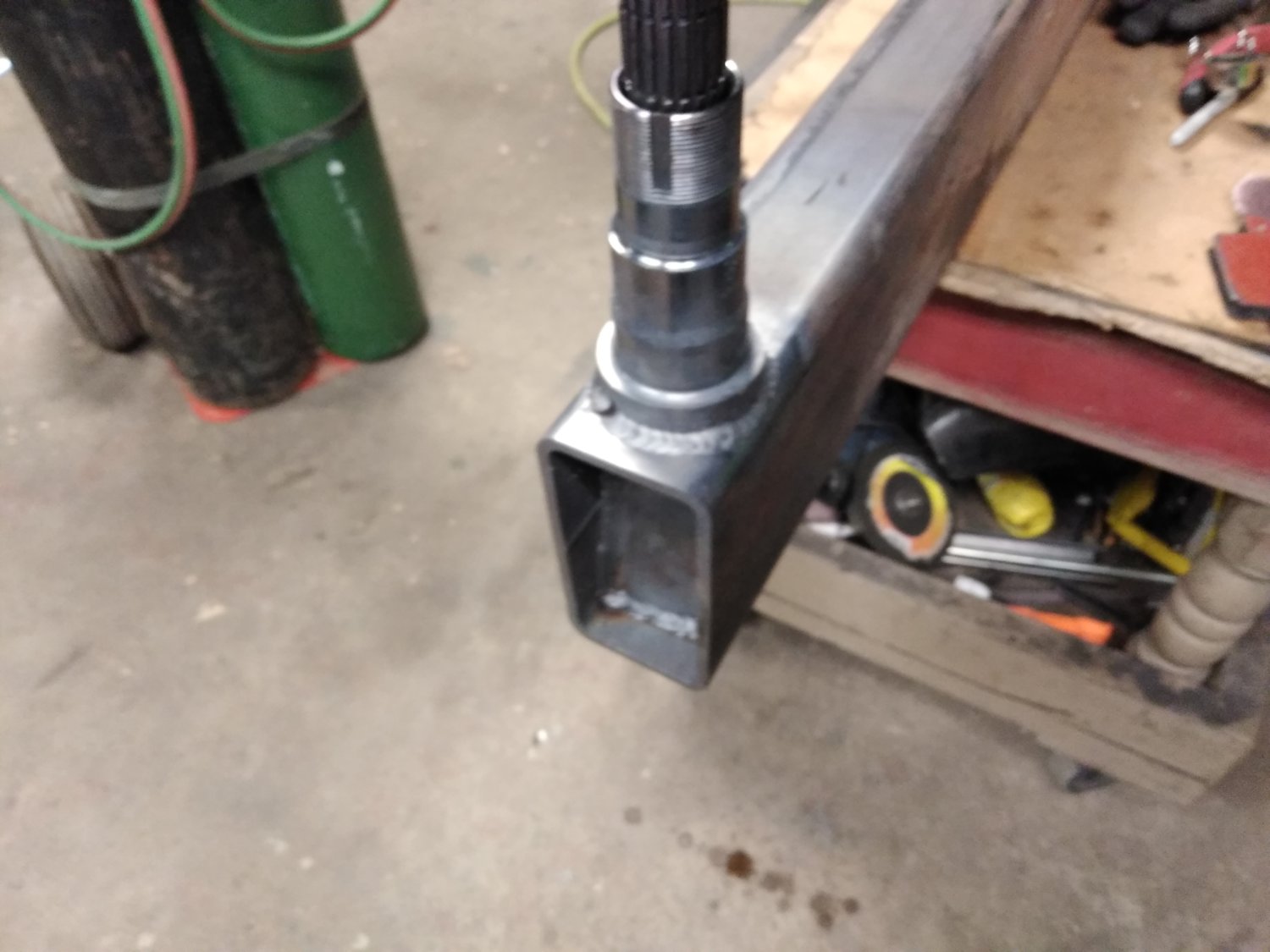Welded