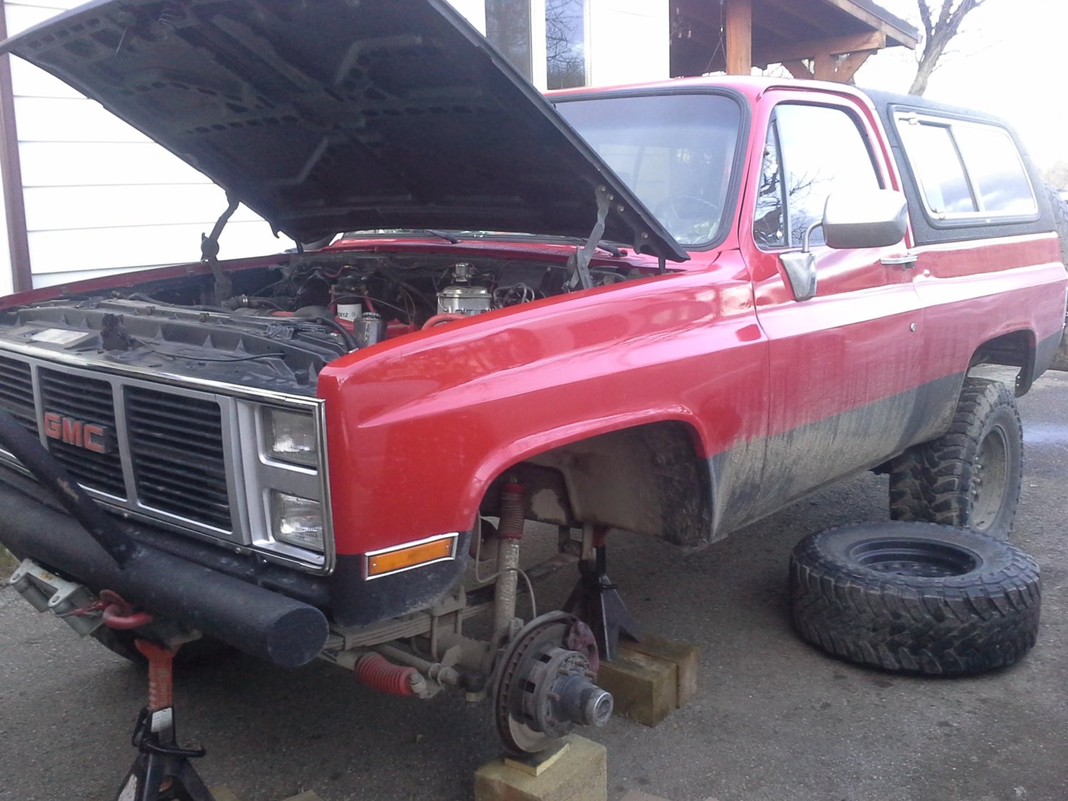 welding done....no pics they were that ugly! not really