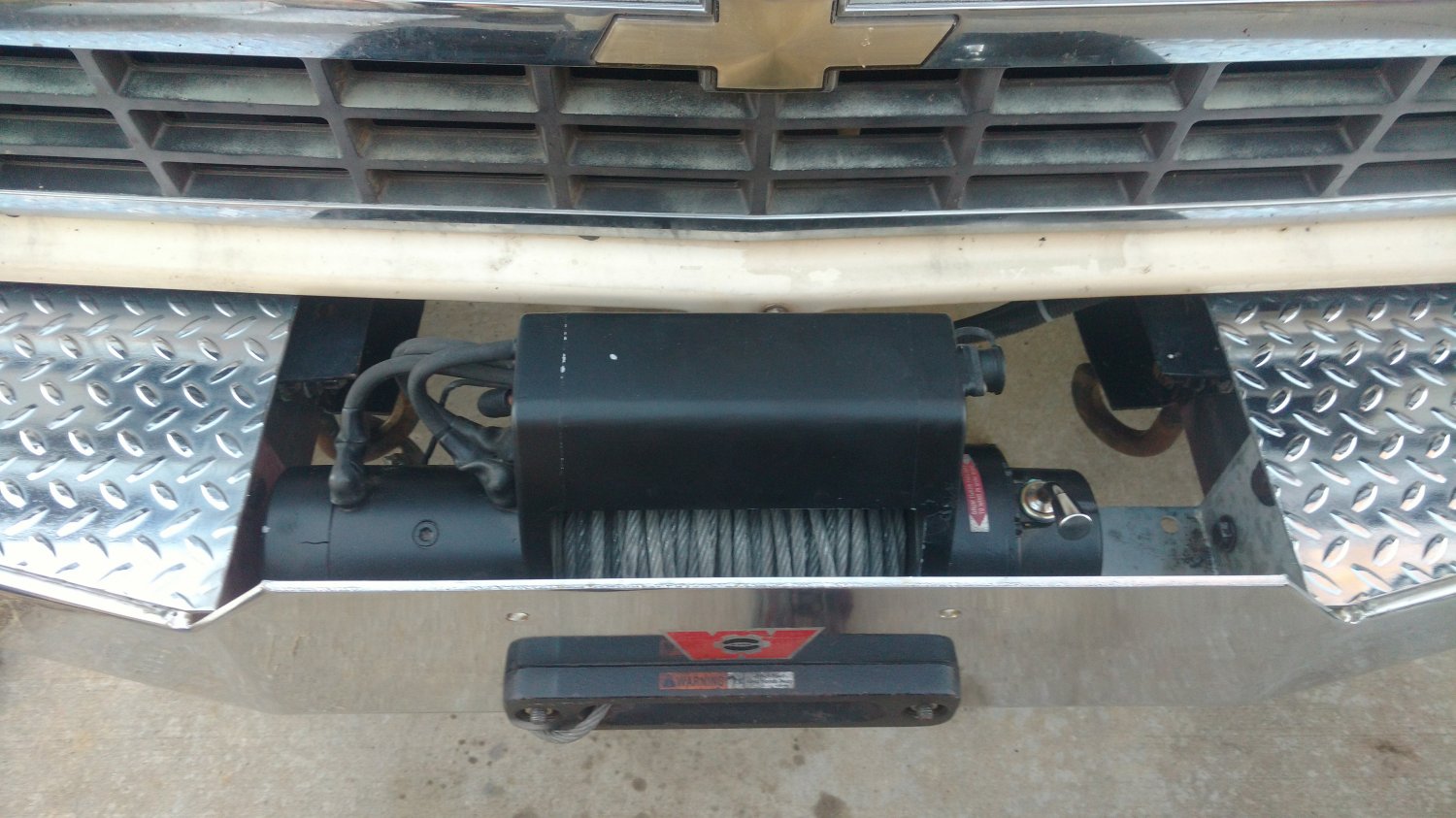 winch installed