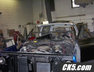 windsheild frame cut