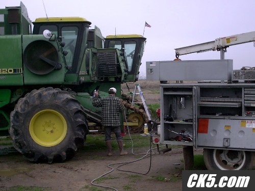 Working on combines