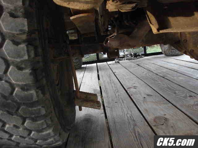 wrecked truck