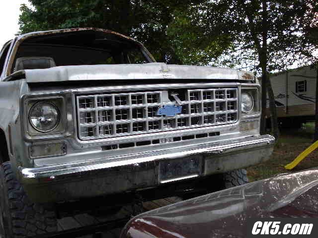 wrecked truck