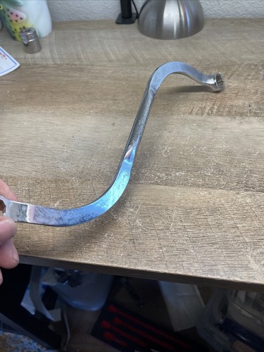 Snap On Tools S Curved 9/16 Obstruction Offset Box End Door Hinge Wrench 12-PT - Picture 2 of 4